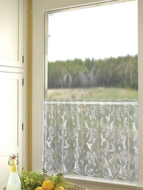 Hummingbird White Lace Window Tier by Heritage Lace
